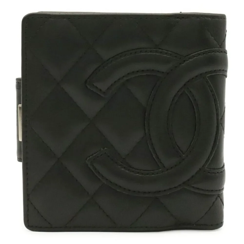 Chanel Cambon Line Kiss-lock Wallet